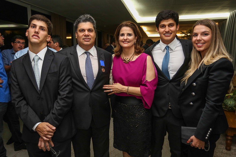  Luiz Filipe, Gercino, Josinha, Geo Filho e Luiza Coelho        